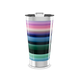 Copo Térmico - Listras Coloridas Inox