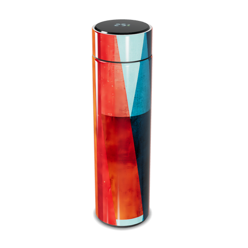 Garrafa Térmica Touch Estampada Multicolorida