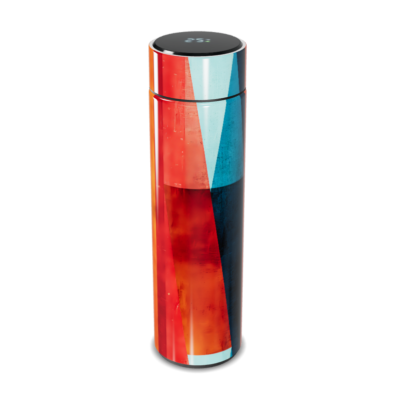 Garrafa Térmica Touch Estampada Multicolorida