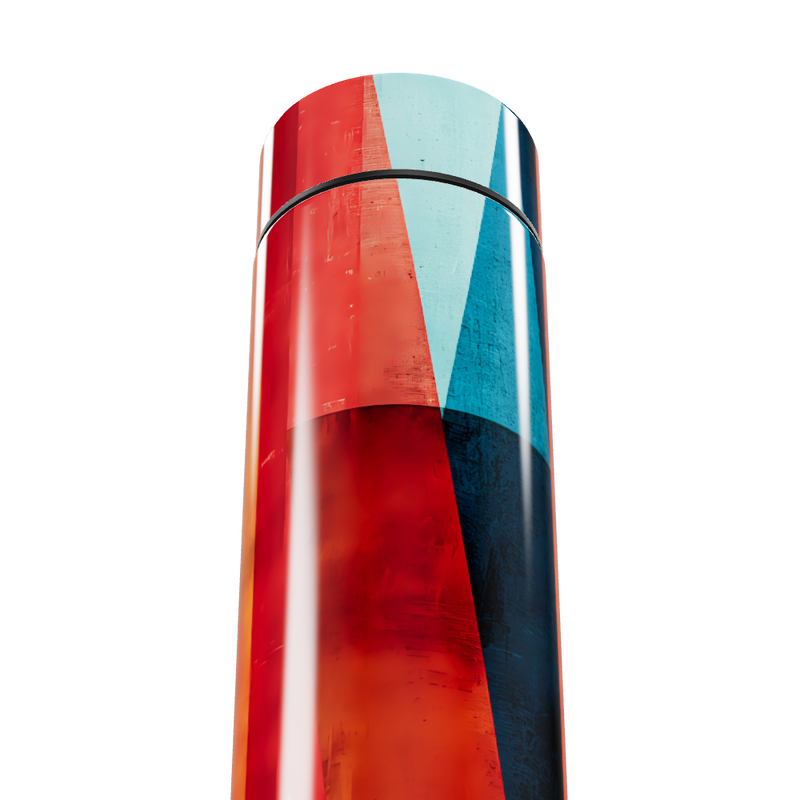 Garrafa Térmica Touch Estampada Multicolorida