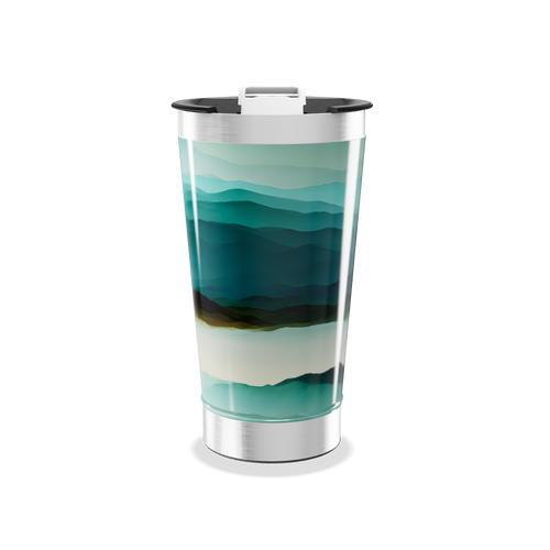 Copo Térmico - Estampa Montanhas