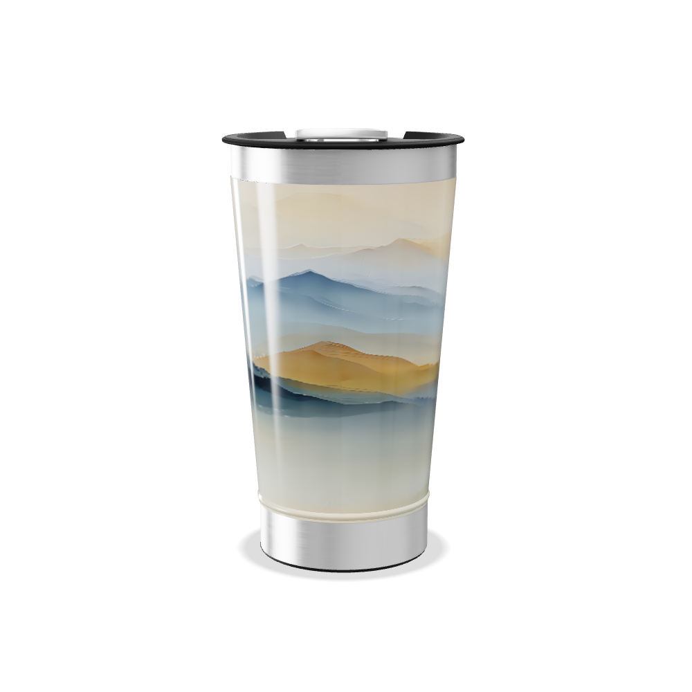 Copo Térmico - Paisagem Azul