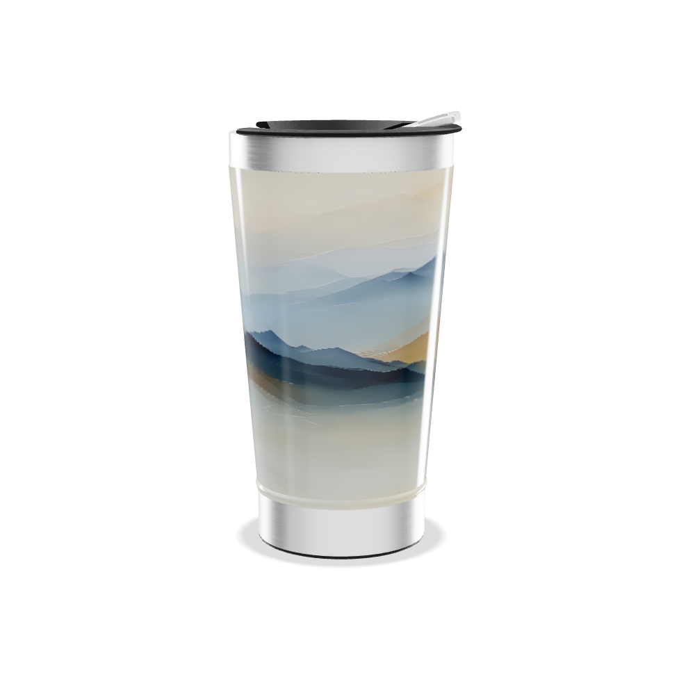 Copo Térmico - Paisagem Azul