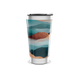 Copo Térmico - Paisagem Azul Aço Inox