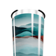 Copo Térmico - Paisagem Azul Aço Inox