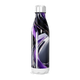 Garrafa Inox - Roxa com Detalhes Modernos