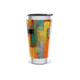 Copo Térmico - Estampa Abstrata Colorida