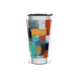 Copo Térmico - Estampa Abstrata Colorida