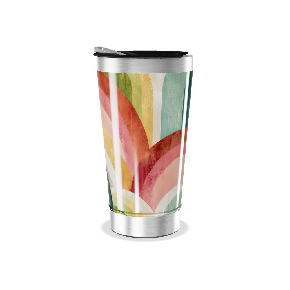 Copo Térmico - Estampado Arco-íris