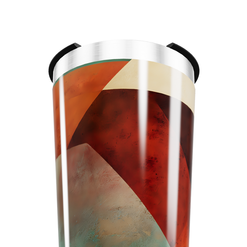 Copo Térmico - Estampa Geométrica Colorida