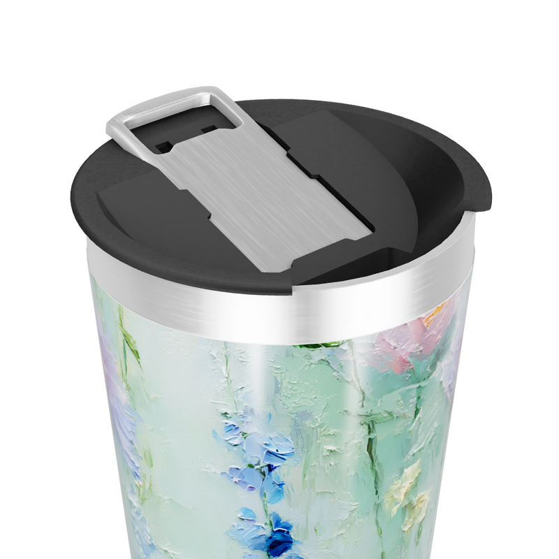 Copo Térmico - Flores Pintadas