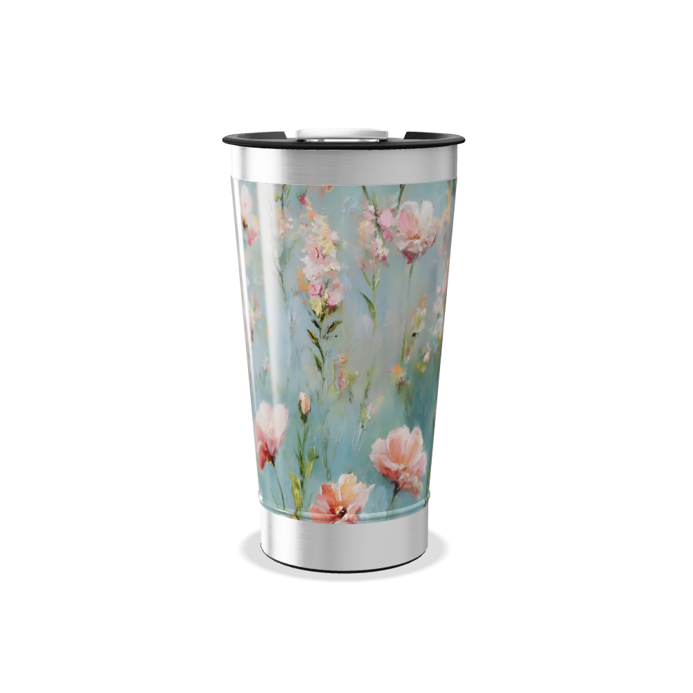 Copo Térmico - Flores Coloridas