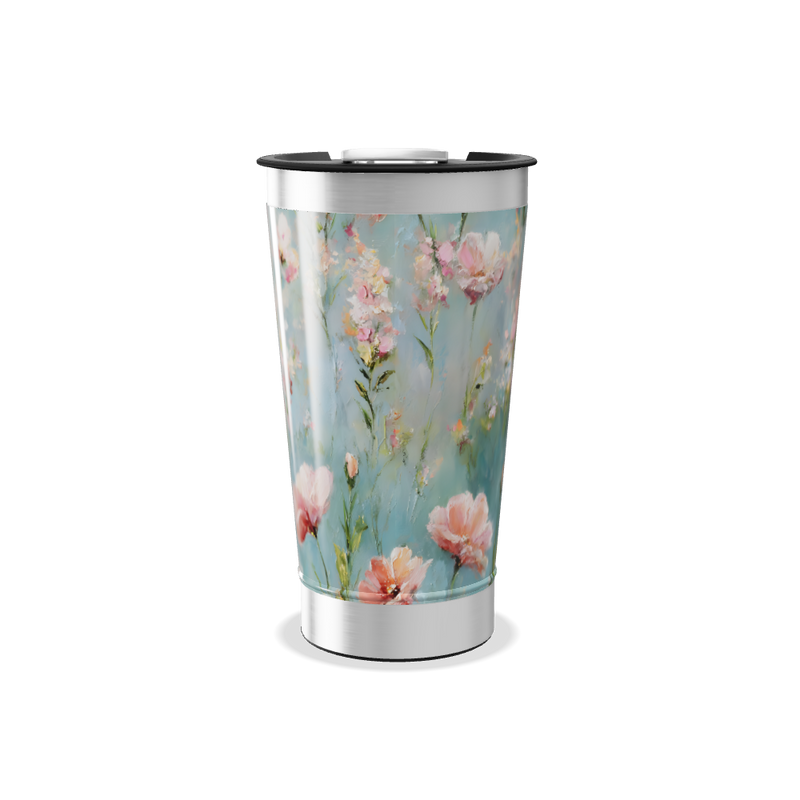 Copo Térmico - Flores Coloridas