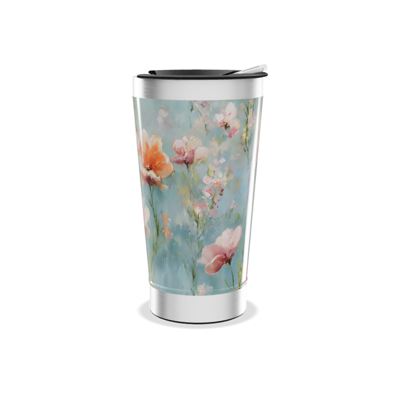 Copo Térmico - Flores Coloridas