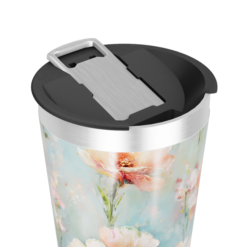 Copo Térmico - Flores Coloridas