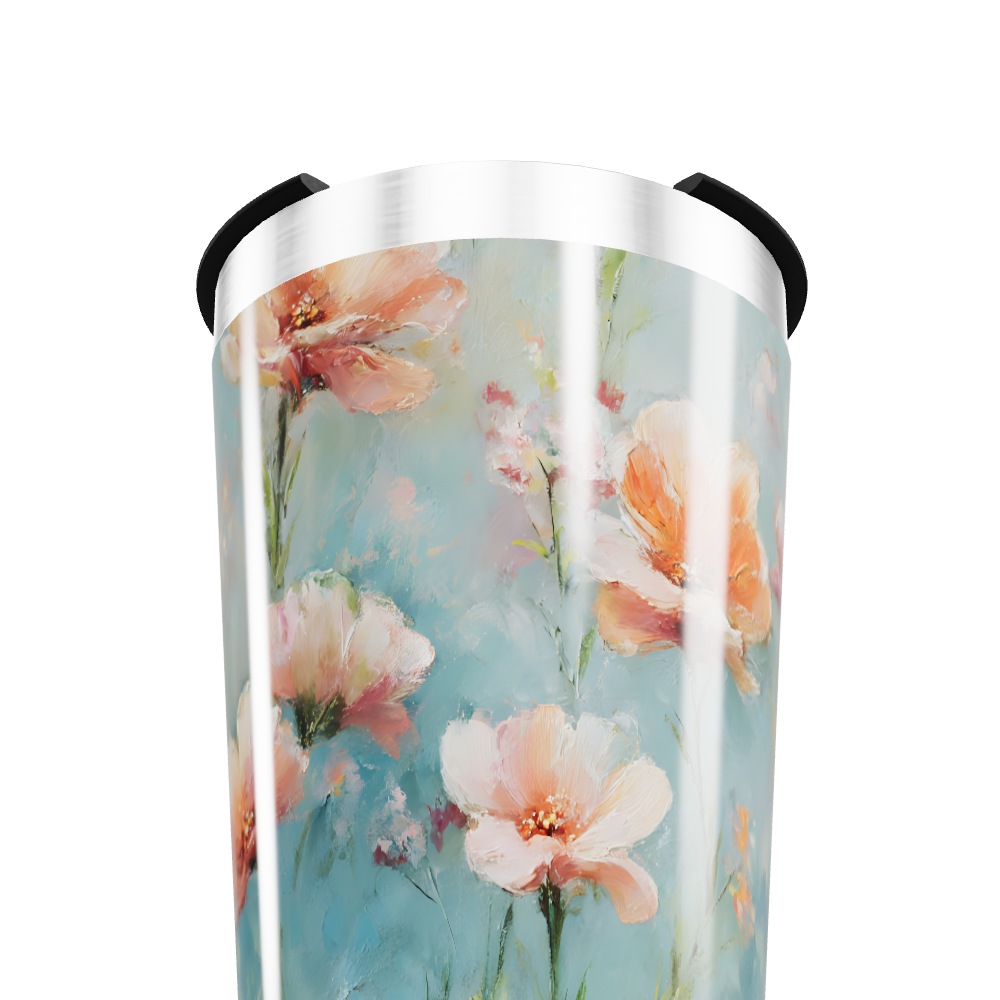 Copo Térmico - Flores Coloridas