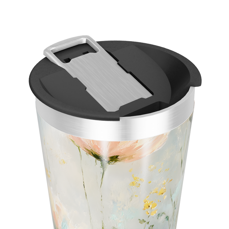 Copo Térmico - Flores Aquarela