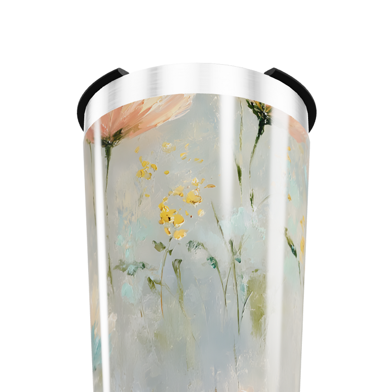 Copo Térmico - Flores Aquarela