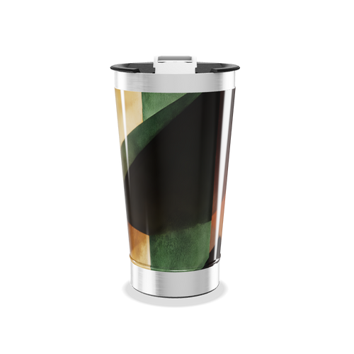 Copo Térmico - Estampa Colorida Abstrata