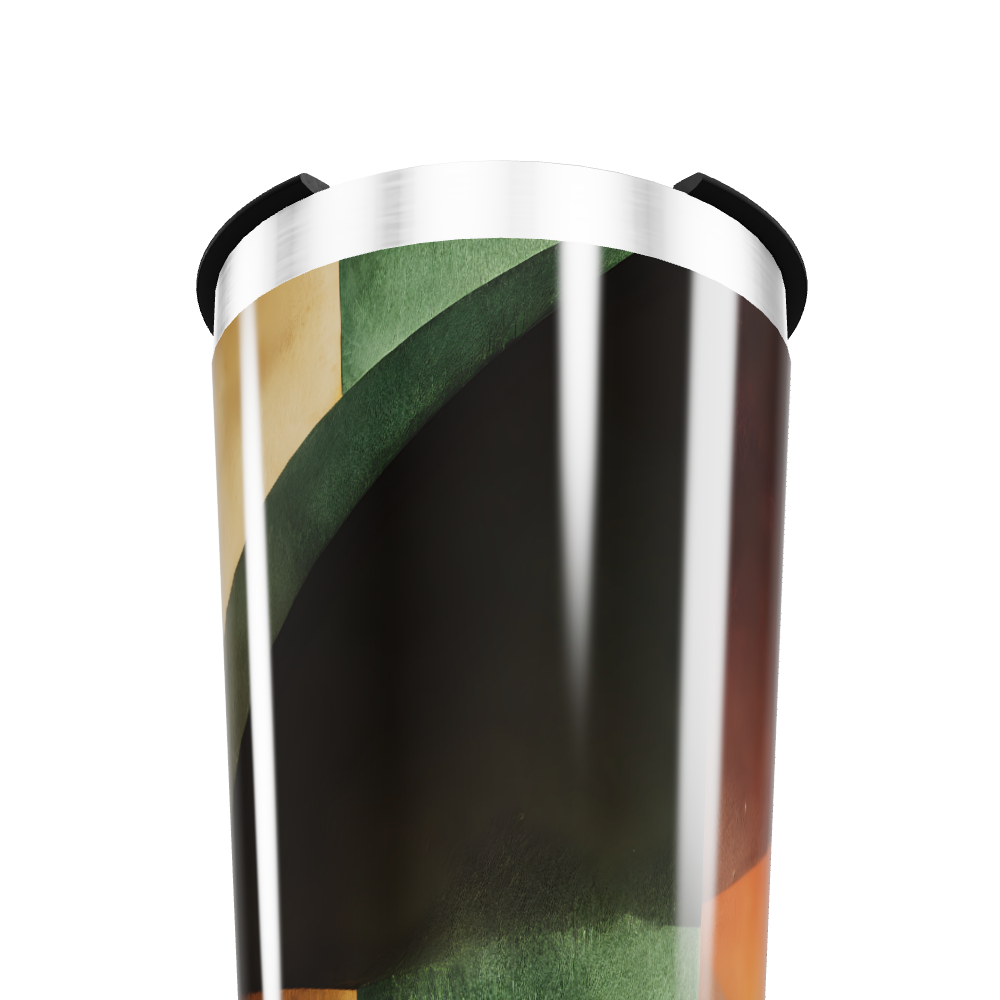 Copo Térmico - Estampa Colorida Abstrata