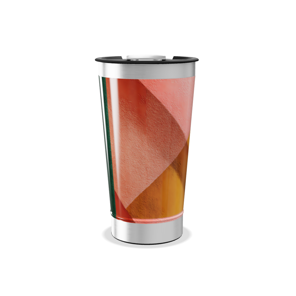 Copo Térmico - Estampa Geométrica Colorida