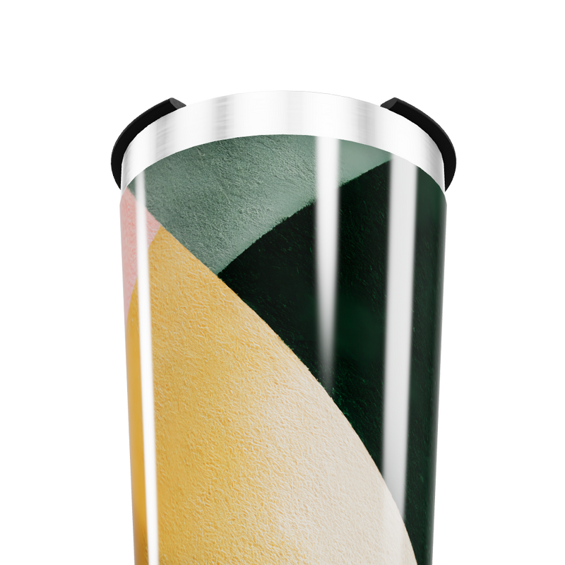 Copo Térmico - Estampa Geométrica Colorida