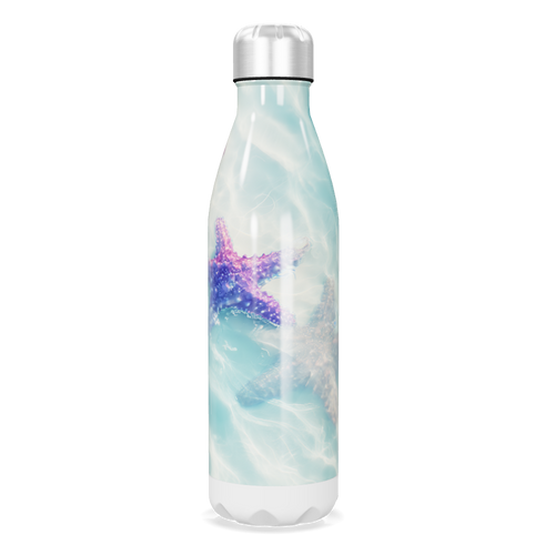 Garrafa Inox - Estampa Estrelas do Mar