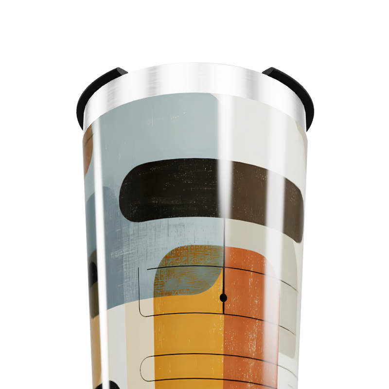 Copo Térmico - Estampa Geométrica Colorida