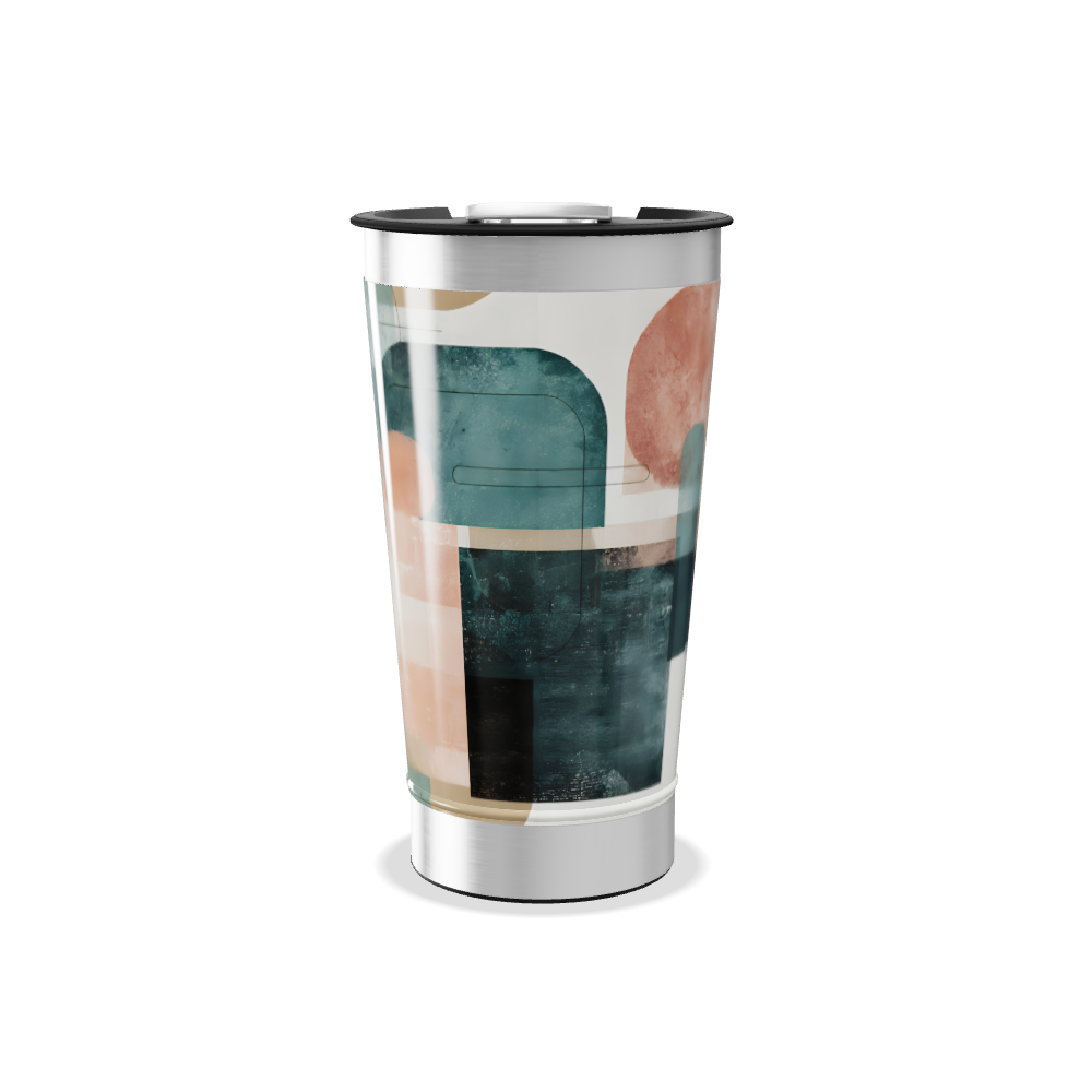 Copo Térmico - Com estampas geométricas