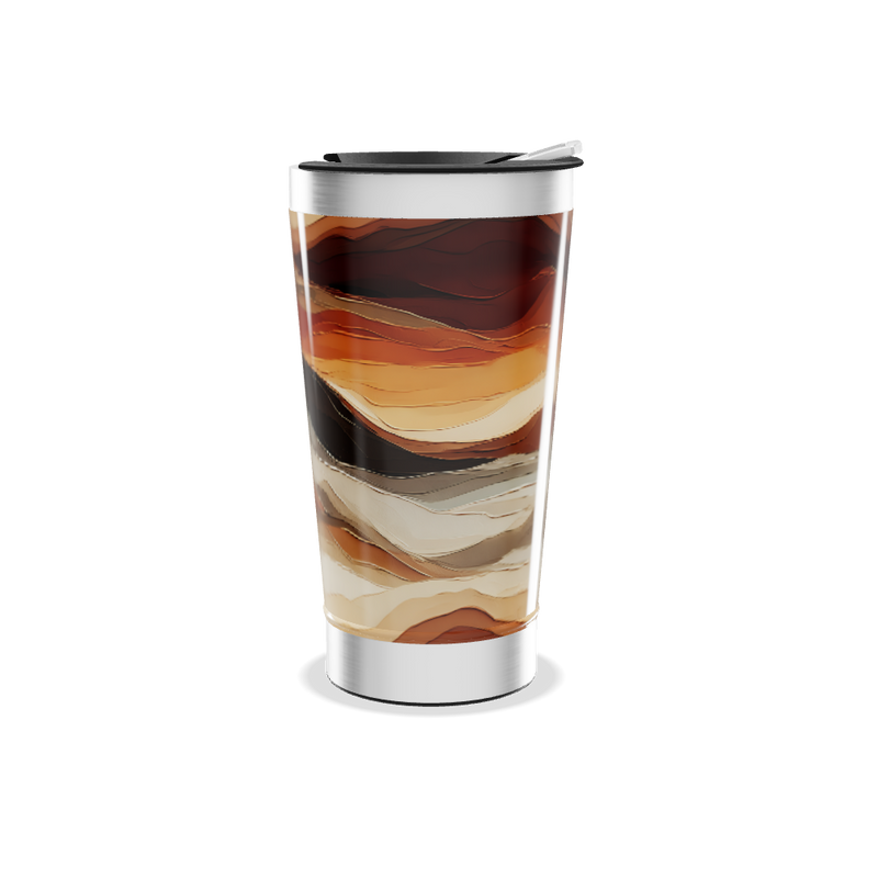 Copo Térmico - Estampa Geométrica Colorida