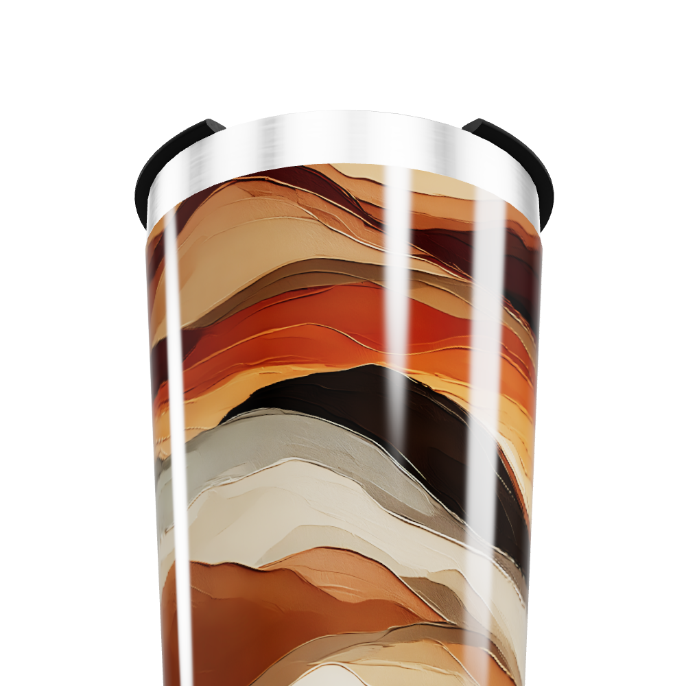 Copo Térmico - Estampa Geométrica Colorida