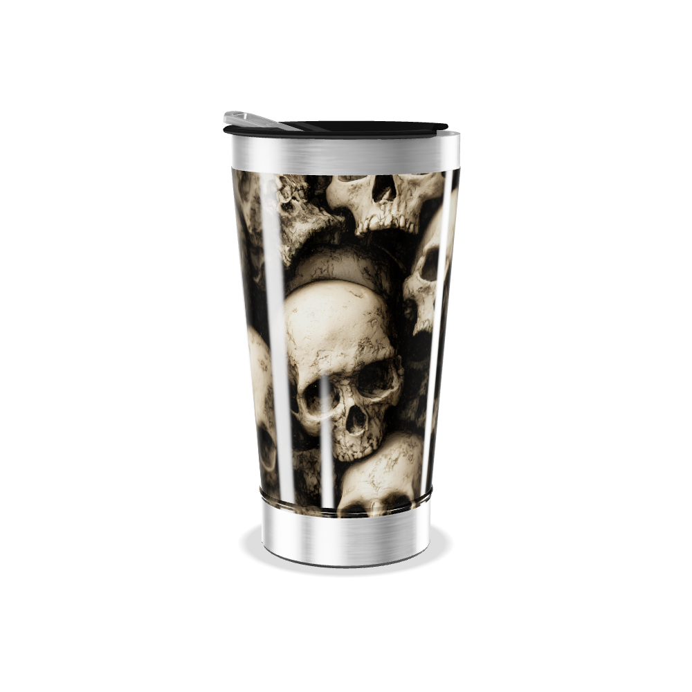 Copo Térmico - Estampa de Caveiras