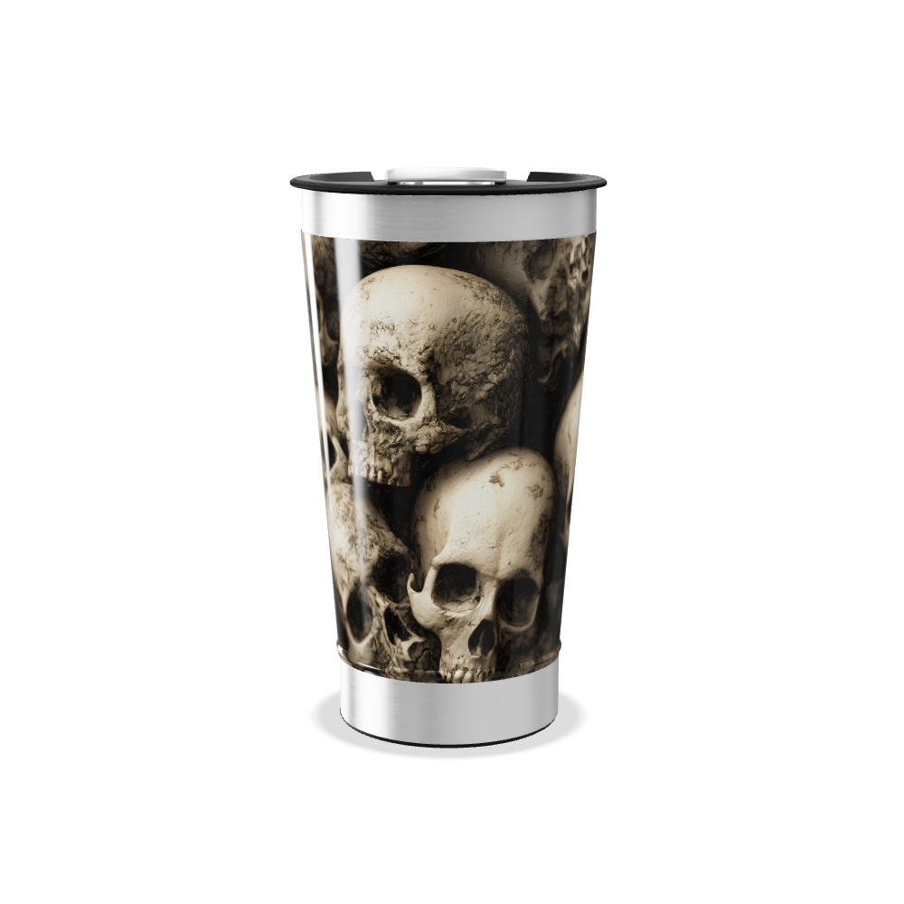 Copo Térmico - Estampa de Caveiras