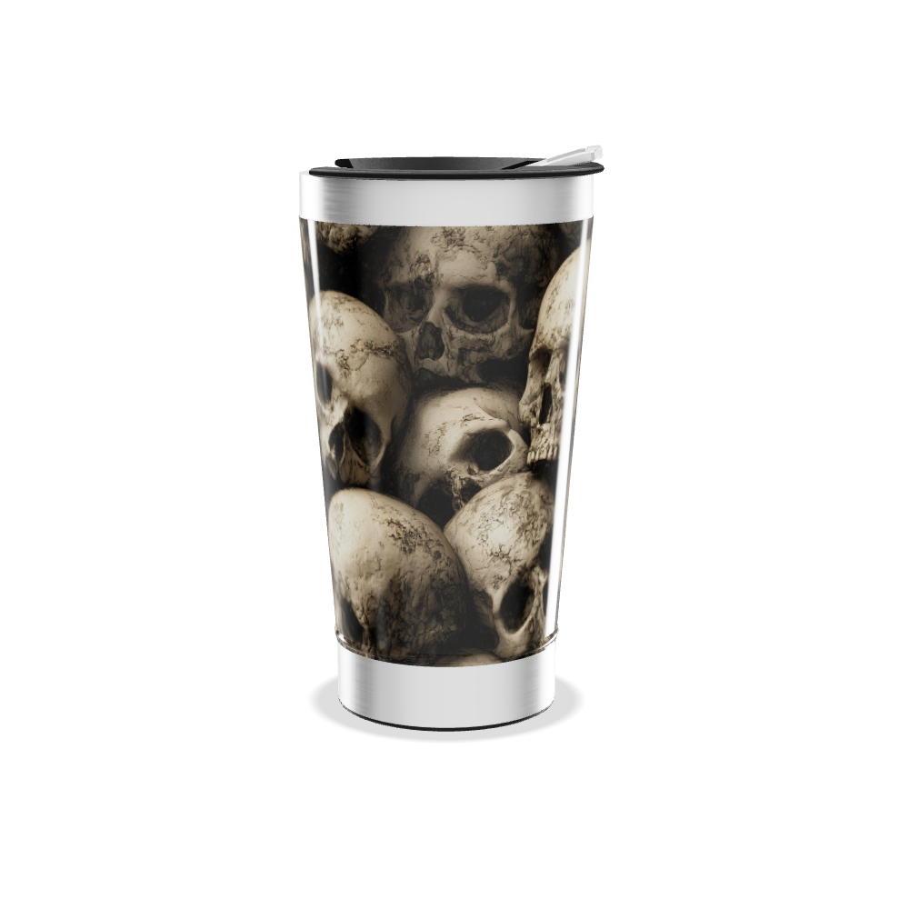 Copo Térmico - Estampa de Caveiras