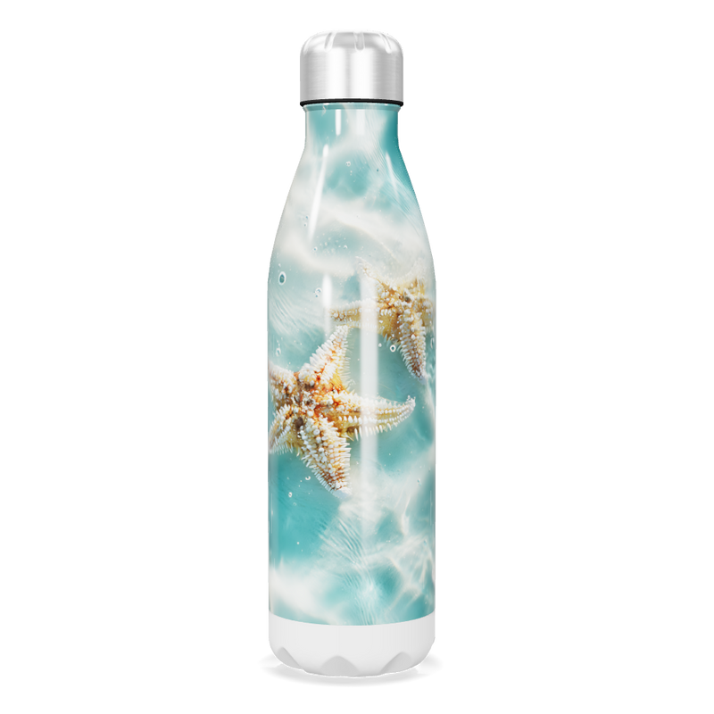 Garrafa Inox Estampa Estrela do Mar