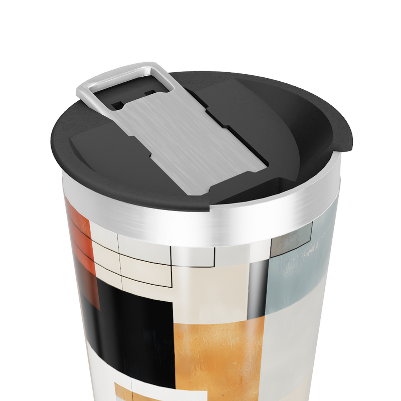 Copo Térmico - Estampa Geométrica Colorida