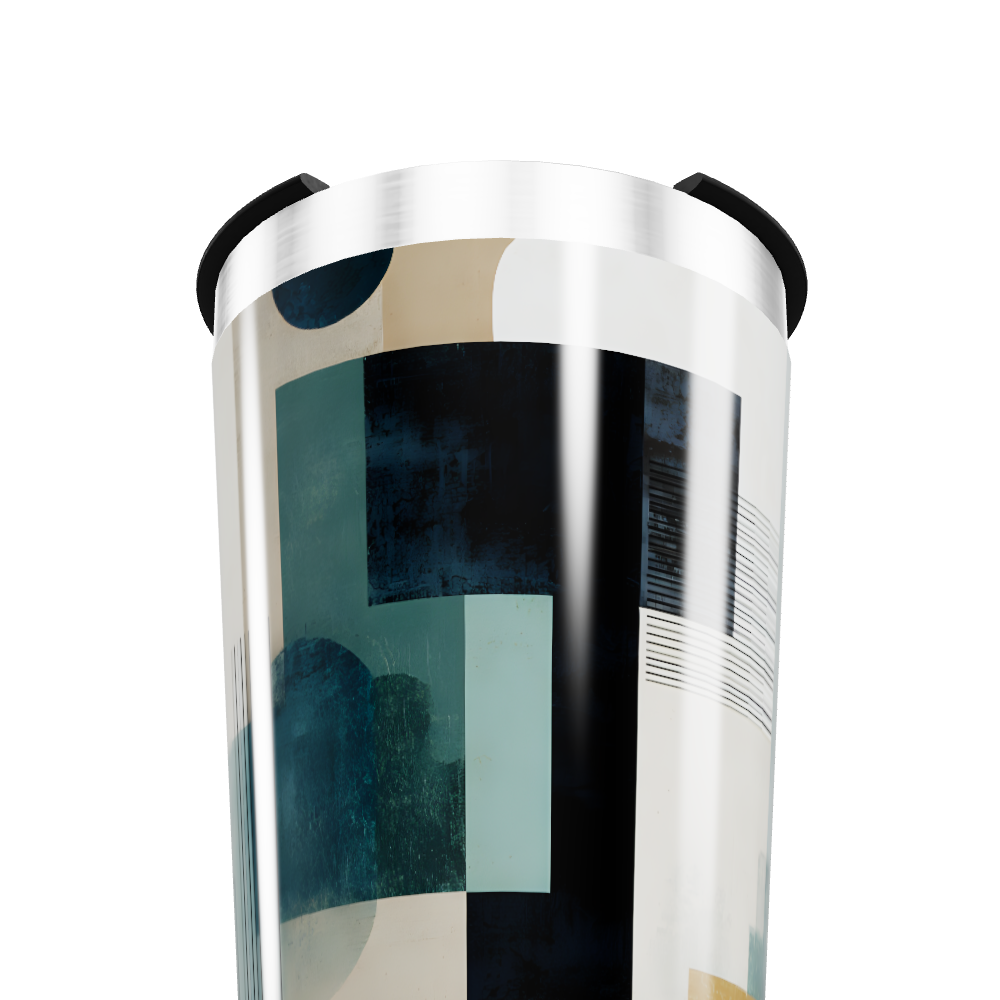 Copo Térmico - Estampa Geométrica Colorida