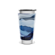 Copo Térmico - Azul Ondas Abstratas