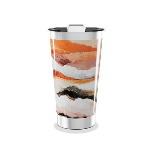 Copo Térmico - Estampado Multicolorido