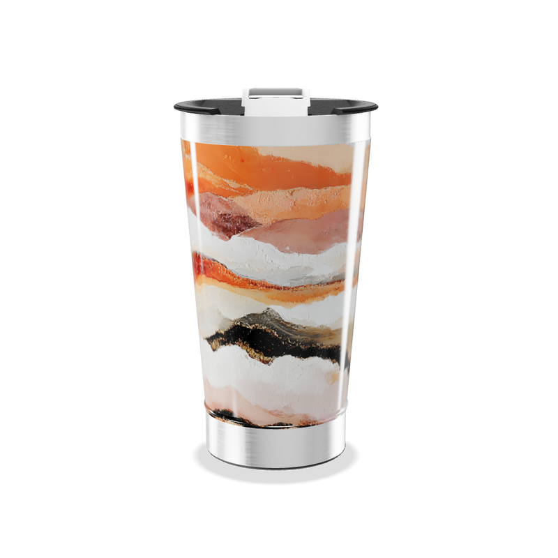 Copo Térmico - Estampado Multicolorido