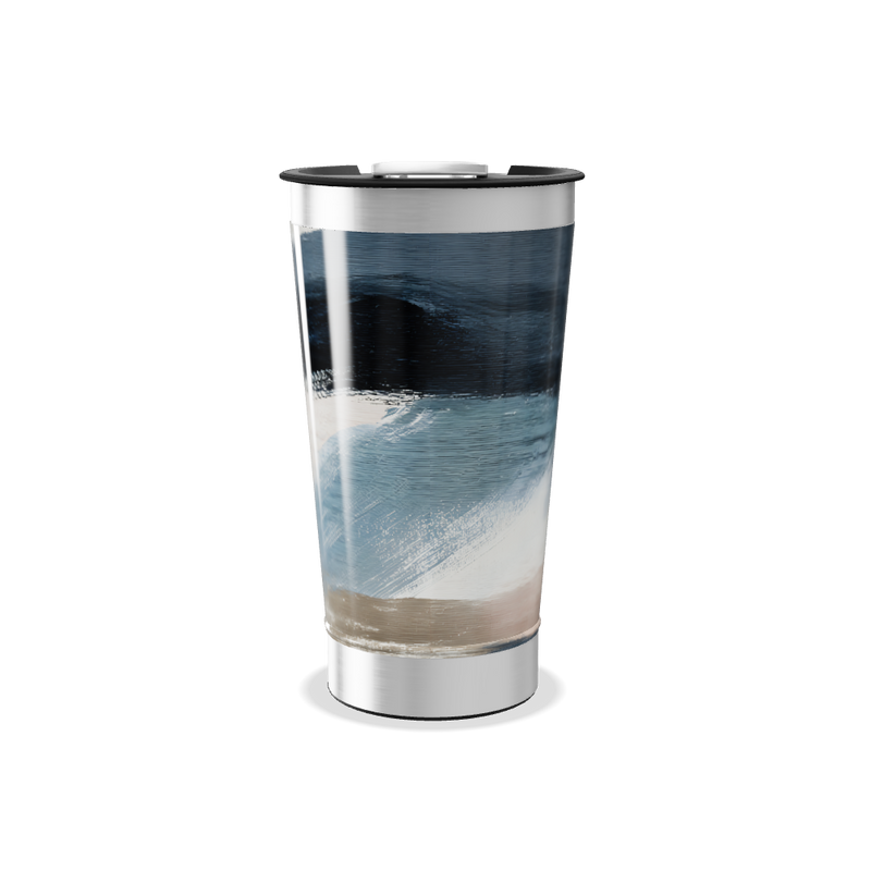 Copo Térmico - Estampa Abstrata Aço Inox