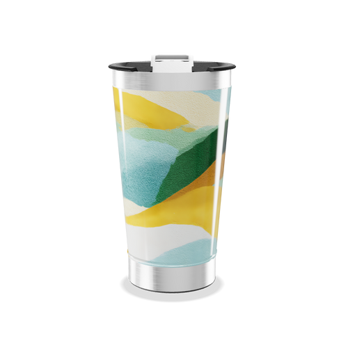 Copo Térmico - Estampado Colorido Aço Inox