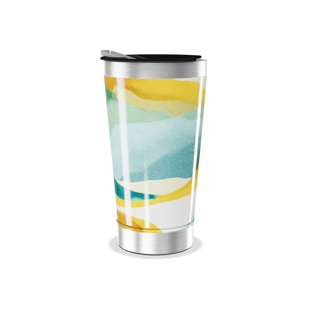 Copo Térmico - Estampado Colorido Aço Inox