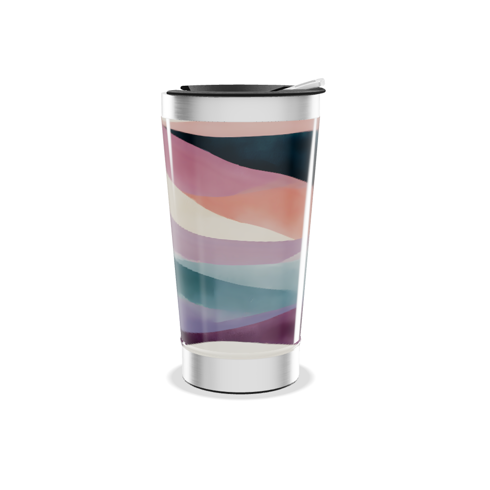 Copo Térmico - Estampado Multicolorido