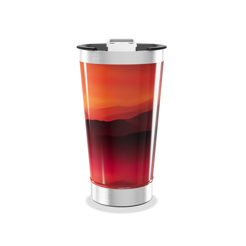 Copo Térmico - Estampa Pôr do Sol