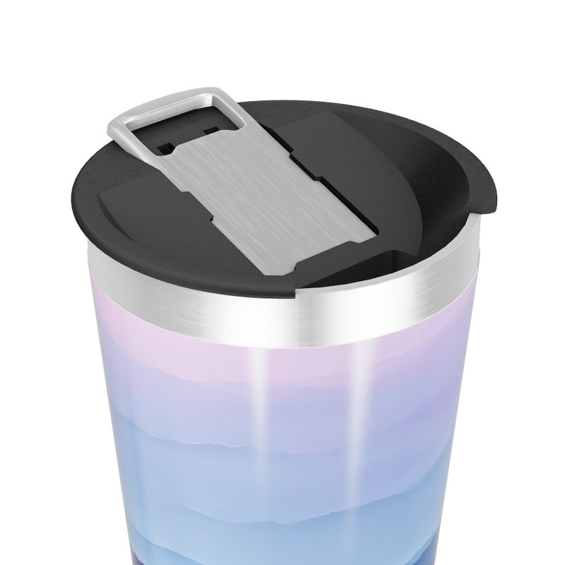 Copo Térmico - Azul Degradê Inox