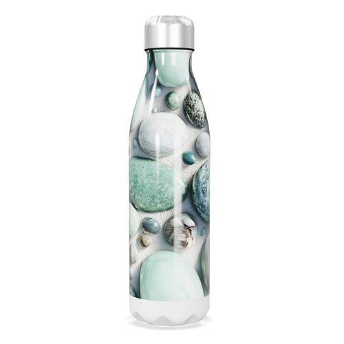 Garrafa Inox - Estampa de Pedras