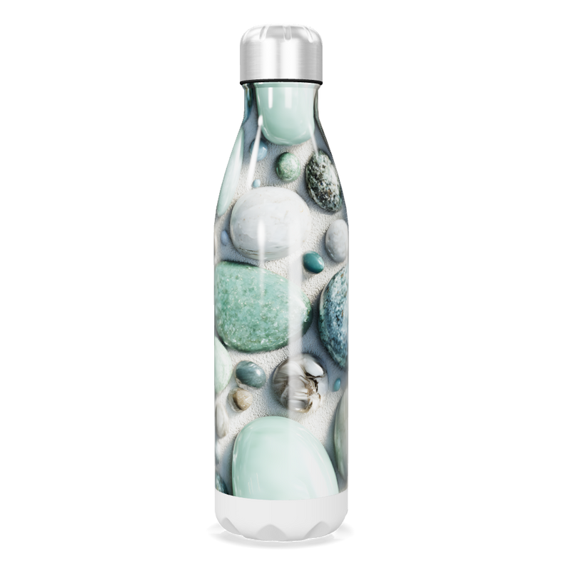 Garrafa Inox - Estampa de Pedras