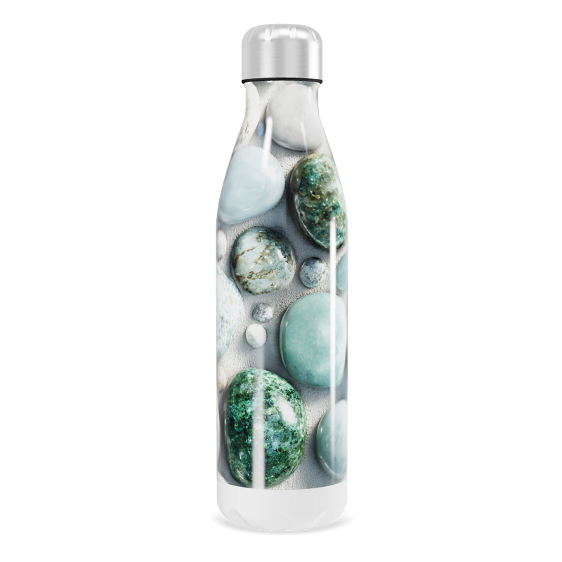 Garrafa Inox - Estampa de Pedras