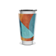 Copo Térmico - Design Geométrico Colorido